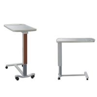 China Medical Furniture hospital bed tray table overbed table hospital table for bed on sale