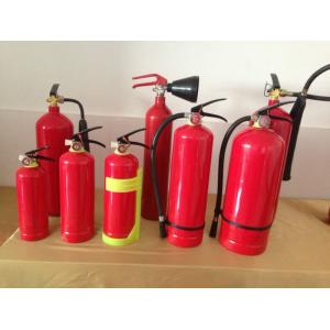 6KG Red Color Portable Fire Extinguishers Carbon Steel DCP Cylinder Size Customized