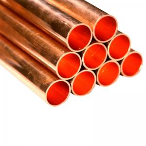 China Copper Nickel Straight Soft C11000 C12000 C10100 P Water Tube supplier