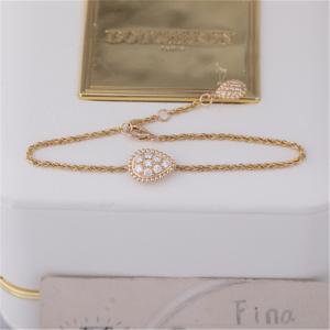 China Real Gold Luxury High Jewelry Serpent Boheme Bracelet S Motif with Pave Diamonds Ref JBT00365M_ supplier
