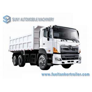 China 259 kw / 350 hp Hino 6x4 Heavy Duty Dump Truck 11.00R20 & 10+1 Tire supplier