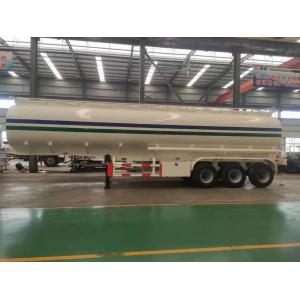 Liangshan 30000l-60000l Aluminium Fuel Tanker Semi Trailer
