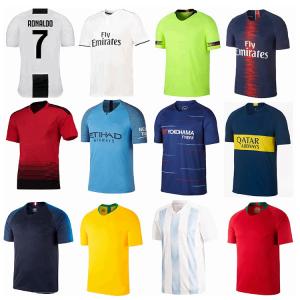 China Soccer Uniforms With Brand Logo Cheap Wholesale Soccer Uniforms supplier