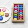 China oEM Macaron Custom Food Packaging Boxes With Clear Window wholesale