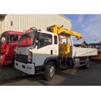 China 8 Ton Hydraulic Cargo Truck Crane Hydraulic Lorry Crane Truck Mounted Crane on sale