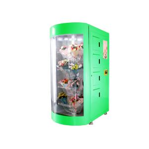 Spanish Language Floral Shop Bouquet Vending Machine with Bloom House and Temperature Control