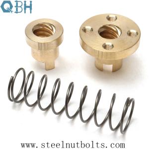 China CNC que processa o cobre Rod rosqueado de bronze M8 M10 M12 M16 do ACME supplier