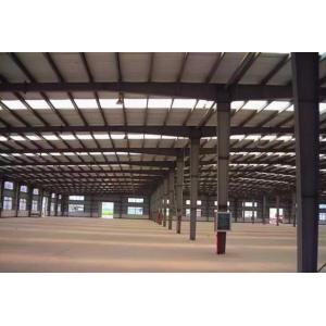 China Q235B Q355B Steel Structure Construction / Metal Frame Construction Painting Surface supplier