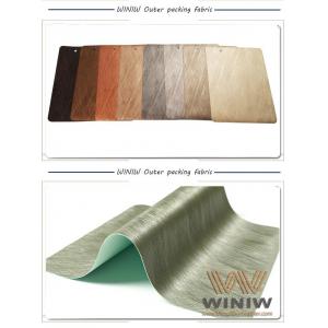 China 0.5mm Smooth Texture Synthetic Leather Fabric Covering Material supplier