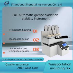 Appareil de contrôle complètement automatique de stabilité d'oxydation d'huile de l'instrument ST149 de détection d'huile d'huile de palme et d'arachide