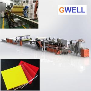 China PC Plastic Sheet Making Machine PC Optical Sheet Production line Quality After-sales Service supplier