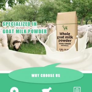 All Ages 42% Protein Powdered Goat Milk No Artificial Colours