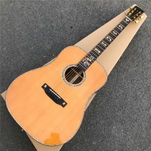 2019 New Custom Electric Acoustic Guitar Solid cedar top D style Acoustic Guitar