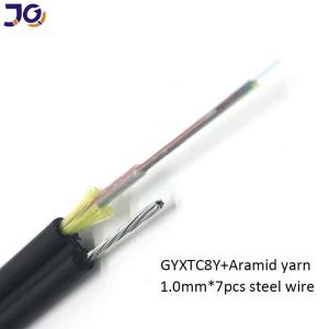 China 4 cœurs 6 cœurs 12 cœurs câble à fibre optique avec fil d'acier Mini Figure 8 câble Gyxtc8y Gyxtc8a supplier
