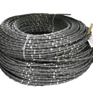 China 8.8mm Diamond Wire Saw Plastic Wire Saw Special For Granite Profiling supplier