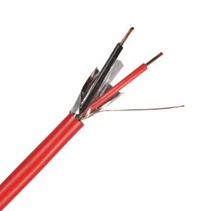 China 2x1.5mm2 4 Core Fire Alarm Cable ExactCables 14 AWG Shielded Fire Resistant Cable supplier
