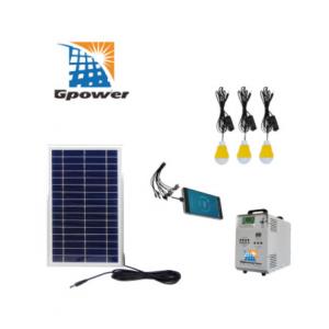 China Small Scale 100W Portable Solar Panel Kit Roof Mounted supplier