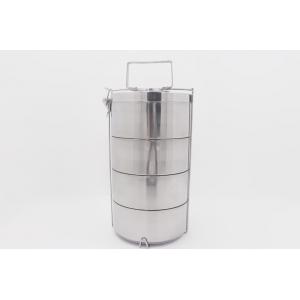 16cm 2 /3/4/5 Layers stackable indian food tiffin carrier stainless steel tin metal lunch box
