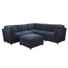 China Practical Antiwear Modern Modular Sofa , Foldable Sectional Couch With Chaise wholesale