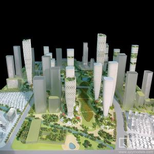 CARLO RATTI Miniature Architectural Models 1:1000 Scale Model Shenzhen North Station Project