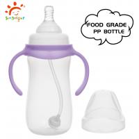 China Durable Microwave Sterilization Polypropylene Baby Bottles For 0-6 Months on sale