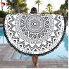 Sand Free Sublimated Beach Towels High Color Fastness Breathable Portable