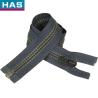 China Lightweight Blue Resin Zipper End Track Teeth With Plastic Pull Chain Sample For Easy Luggage Organization wholesale
