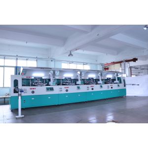 China Linear Unit Structure Combination For Maximum 8-Color Printing With Fully Automatic Screen Printing Machine on sale