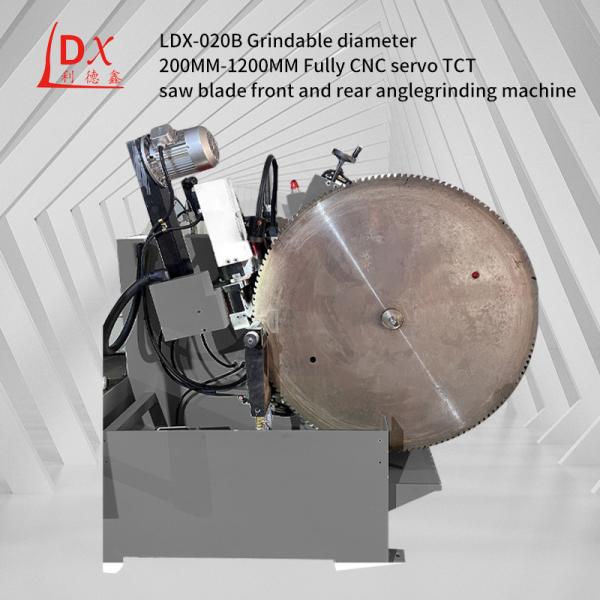 LDX-020B Máquina de rectificación de hojas de sierra de alimentación por servo totalmente CNC