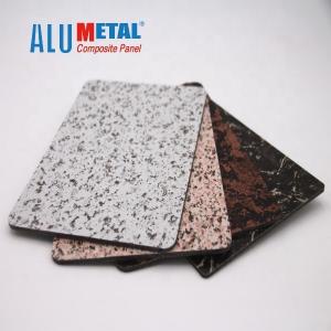 5000mm Marble Aluminum Composite Panel AA1100 8mm Wood Grain Acp Exterior Cladding