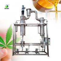 China Cbd Industry Wiped Film Evaporator TOPTION Wiped Film Distillation Equipment on sale