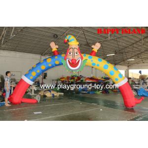 China Outdoor Arch Cartoon Kids Inflatable Bouncer For Mascot Costume Wind-proof With Blower RQL-00504 supplier