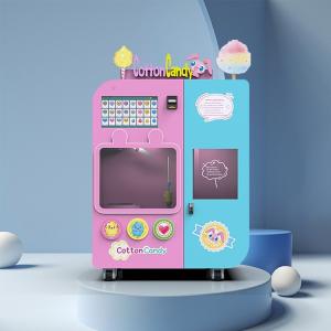 China Máquina de venda automática IoT desacompanhado do algodão doce do robô do marshmallow que suporta a terra supplier