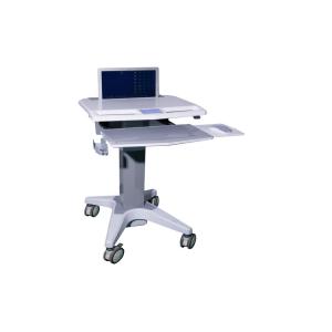 ABS Hospital Furniture Workstation Notebook Mobile Medical Computer Trolley (ALS-WT01)