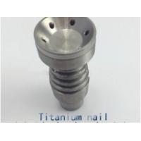 Domeless silver Gr2 female and male 14mm and 18mm titanium nail