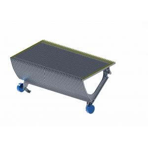 Type 600 Indoor Aluminum Pallet Gray CNAS Stainless Steel Escalator Pallet