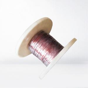 China EI / AIW 220 5.00 * 0.30 mm Enamelled Copper Magnet Wire Ultra Thin For Notebook Coil supplier