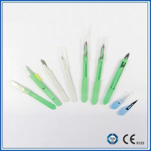 Disposable Sterile Surgical Scalpel Blade With Plastic Handle