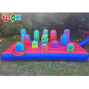 Target Game Pvc Inflatable Ring Toss Game With Rings