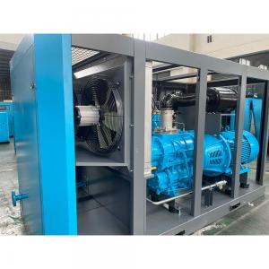 China Direct Driven 55kw 75Hp Industrial Air Compressor Rotary Double Screw Compressor supplier