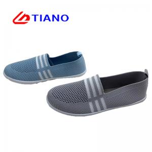 Size 40-45 PVC Slip On Classic Mens Canvas Shoes Loafers