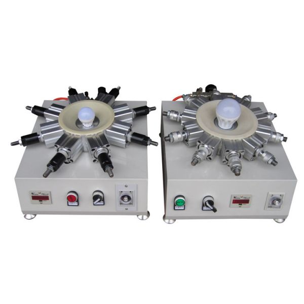 B22 E27 Lamp Cap Crimping Machine For Bulb Cap Punching LED Lighting Assembly