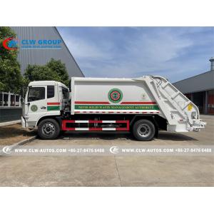 China Dongfeng Kingrun 12000 Liters Garbage Compactor Truck to Africa supplier