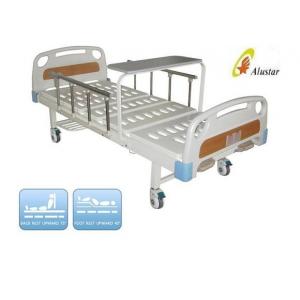 China Aluminum Guardrail 2 Crank Medical Hospital Bed With Overbed Table (ALS-M206) wholesale