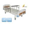 China Aluminum Guardrail 2 Crank Medical Hospital Bed With Overbed Table (ALS-M206) wholesale