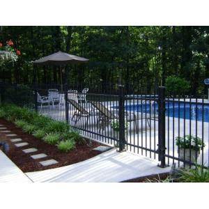 China Swimming Pool Perimeter Wire Mesh Security Fencing Curving Top For Kids supplier