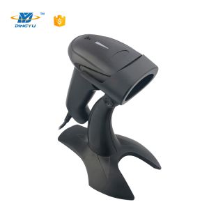 China High-Speed 300 scans/sec 32-Bit 640*480 CMOS 2D Handheld Barcode Scanner with Bluetooth for Supermarket POS wholesale
