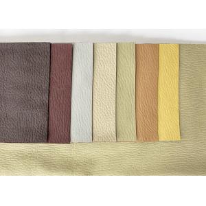 PVC Eco Friendly Upholstery Fabric Faux Leather Anti Mildew