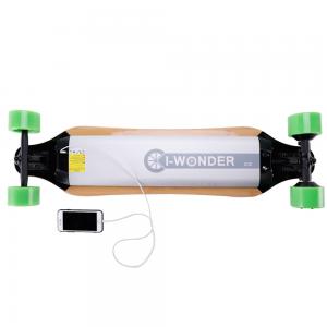 China Remote Control Adult Electric Skateboard 4 Wheel With 360w DC Brushless Motor supplier