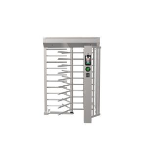 China Access Control Face Recognition Turnstile Single Bidirectional Full Height Gate 60hz supplier
